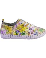 de the happy monk creta014flor zapatillas casual de mujer multi morado