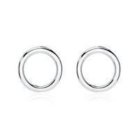 pendientes circulares de plata 925