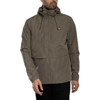 Lyle & Scott Cazadora Chaqueta ligera con capucha y cremallera para hombre