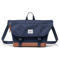herschel bandolera cove small messenger navysaddle brown para mujer