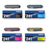 original multipack brother mfc-9340cdw printer toner cartridges 4 pack -tn241bk