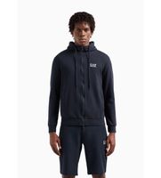 ea7 para hombre 8npm38pjvtz sudadera con capucha core identity de mezcla marino xxs casual algodon manga larga