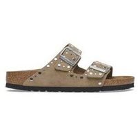 birkenstock sandalias arizona rivet level taupe para mujer
