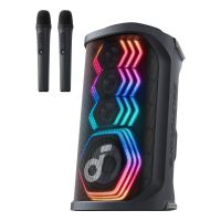 altavoces soundcore para fiestas inalambricos 200 w con led y resistencia al agua