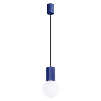 Lámpara colgante mido ultramarino, 1 luz