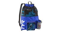 bolsa de natacion tyr big mesh mummy 40l azul