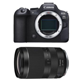Cámara Mirrorless Canon EOS R6 Mark II 24.2MP 6K UHD RF 24-240mm Full-Frame WiFi BT