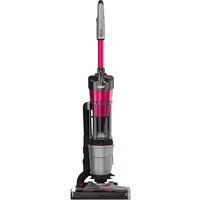 vax air lift steerable pet max ucpmshv1 upright bagless vacuum cleaner - black  pink black