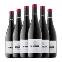 de muller vino tinto tarragona joven 75 cl 145 vol pack de 6 unidades