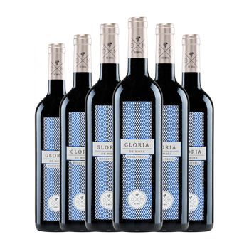 Bodega De Moya Vino Tinto Gloria Utiel-requena Crianza 75 Cl 14.5% Vol. (pack De 6 Unidades)