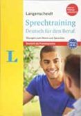 sprechtraining deutsch fur den beruf langenscheidt