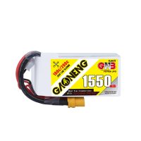 bateria lipo gaoneng gnb 74v 1550mah 100c 2s con conector xt60 para drone rc