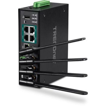 Router Trendnet TI-WP100 Ethernet WiFi 5 AC1200 Doble Banda PoE+ Industrial