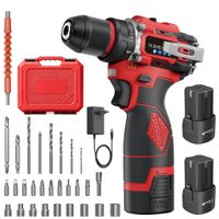 taladro de impacto inalambrico sin escobillas 80120nm 168v con mandril de trinquete metalico destornillador electrico led de 2 velocidades