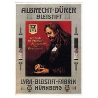 legendarte - cartel publicitario vintage albrecht durer bleistift - cuadro lienzo impresion digital cm 50x70
