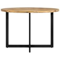 mesa de comedor madera maciza de mango 110x75 cm