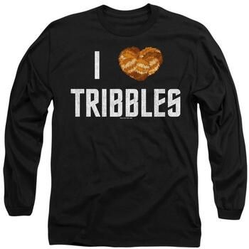Star Trek Camiseta manga larga I Heart Tribbles para hombre