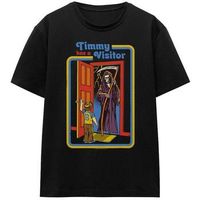 steven rhodes camiseta timmy has a visitor para mujer
