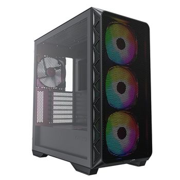 Torre Montech Air 903 MAX Negro ATX EATX 4x140mm Cristal RGB USB C