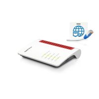 router avm fritzbox 4050 wifi 6 doble banda 2400 mbps ethernet usb