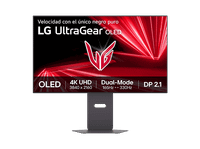 monitor gaming - lg ultragearr 32gx870a-b 325 uhd 4k 240 hz 003 ms altavoces integrados oled 2x hdmi 1x usb-c
