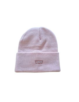 Gorro Levis Lan Tonal Embroidered Beanie Niño Rosa