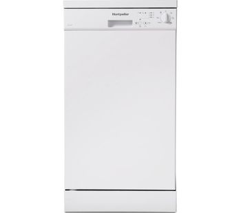 DW1064P-2 Slimline Dishwasher - White, White