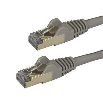 StarTech Cable de Red STP Snagless Cat 6A 1m Gris