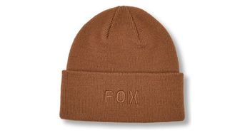 Gorro fox wordmark marron para mujer