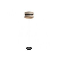 pie salon colet 1xe27 negromadera gris 160x40x40 cm