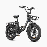 e-bike  l20 boost - motor 250w bateria 48v13ah neumaticos de 20 pulgadas frenos mecanicos de disco - negro