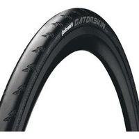 continental cubierta gatorskin black edition 700x23c polyx breaker plegable negro 23-622