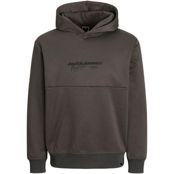 Jack & Jones Jersey 12266830 JCOCHARLIE PRINT SWEAT HOOD PAVEMENT para hombre