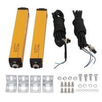 cortina de luz de seguridad 20 mm sensor infrarrojo