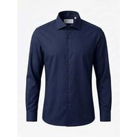 archivium camisa manga larga sr11ca neu5-200 navy para hombre
