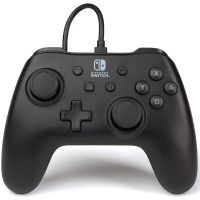 powera mando con cable negro para nintengo switch