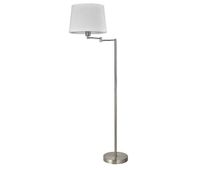 lampara de pie metal color niquel serie estambul 35cm