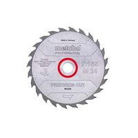 metabo hoja de sierra precision cut wood - professional 165x20 z42 di 15 628291000