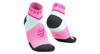 calcetines compressport ultra trail rosa