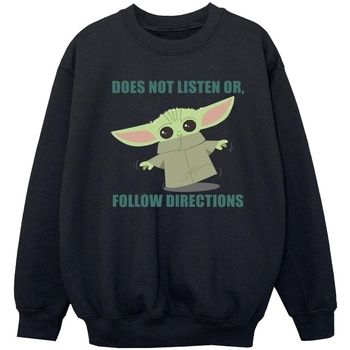 Disney Jersey The Mandalorian Does Not Listen para niña