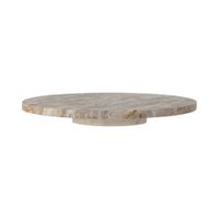 plato giratorio de marmol beige d36