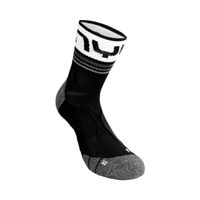 uyn veloce calcetines para correr hombres-negroblanco