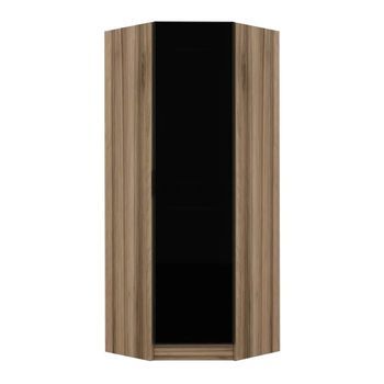Armario Kale Glass 1-210 Roble 74x210x52 Cm