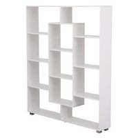 libreria blanca 11 estantes emily