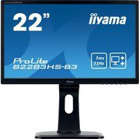iiyama prolite b2283hs-b3 full hd 22 lcd monitor - black black