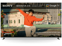 tv led 43 - sony bravia 3 ii direct led 4k hdr google smart 2026 gaming ps5 dolby atmosvision chromecast airplay 120hz 43xr35m2