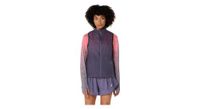 chaqueta sin mangas para mujer asics metarun packable violeta