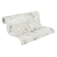 papel pintado livingwalls hormigon blanco antiguo - as-374621 - 53 cm x 1005 m