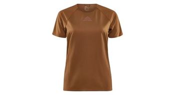 Camiseta de manga corta para mujer craft pro trail marron