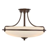 semiplafon de techo griffin 4 luces